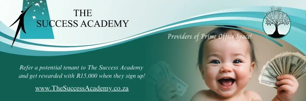 Refer a potential tenant at TSA and get rewarded with R15000 when they sign up!