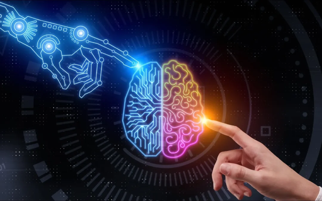 Team collaborating effectively in the workplace, demonstrating emotional intelligence through communication and teamwork.